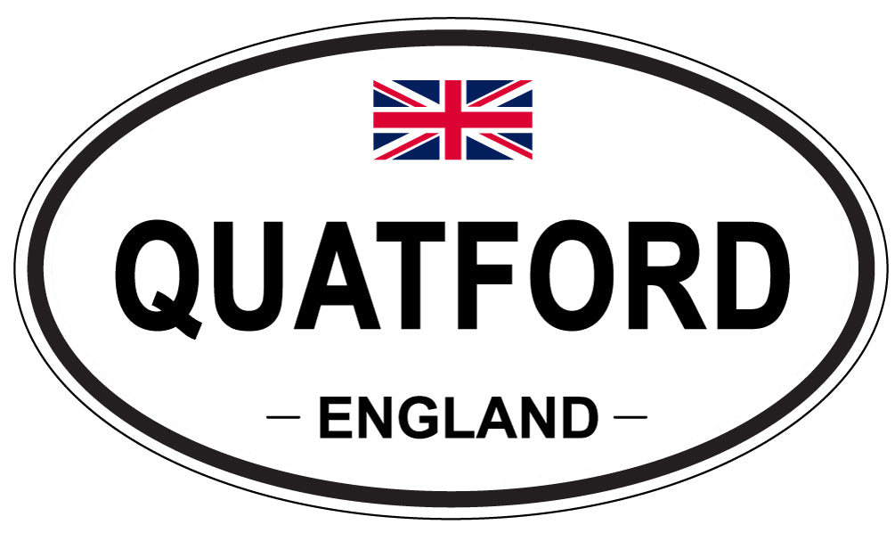 QUATFORD, England - Oval Magnet