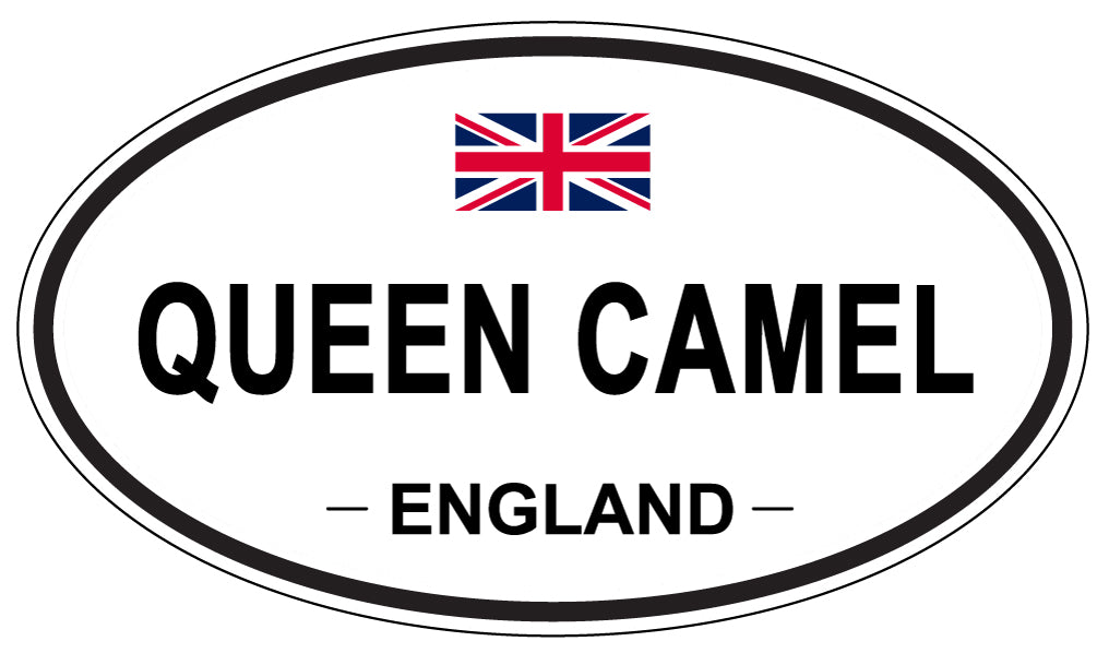 QUEEN CAMEL, England - Oval Magnet
