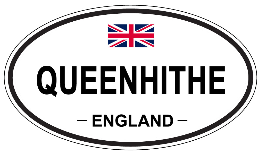 QUEENHITHE, England - Oval Magnet