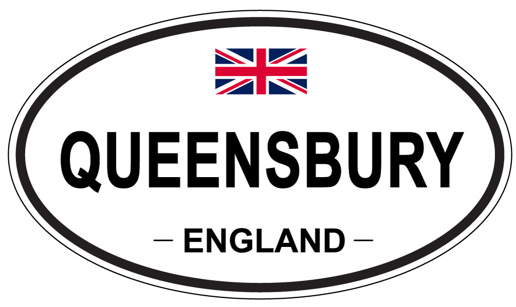 QUEENSBURY, England - Oval Magnet