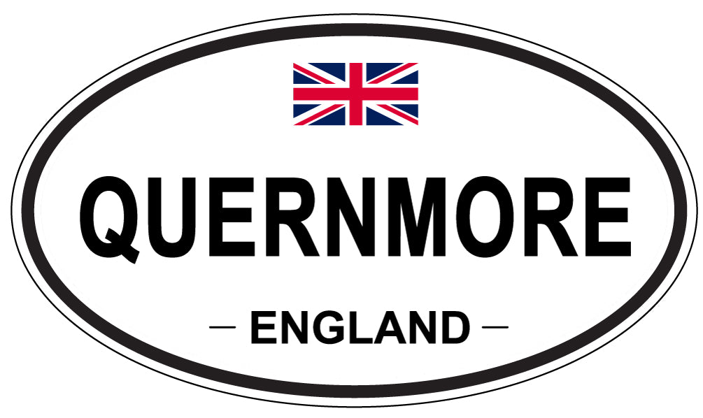 QUERNMORE, England - Oval Magnet