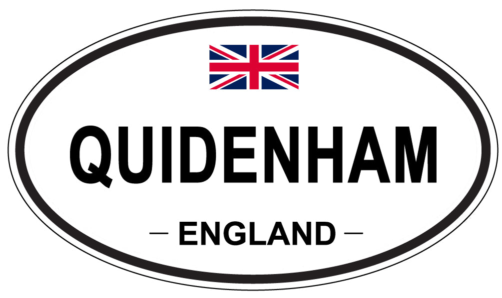 QUIDENHAM, England - Oval Magnet