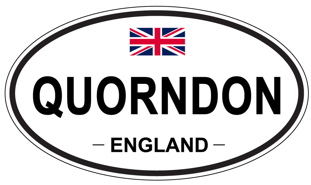 QUORNDON, England - Oval Magnet