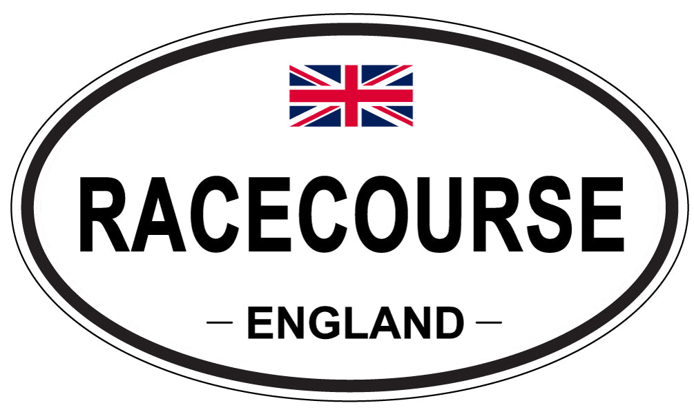 RACECOURSE, England - Oval Magnet