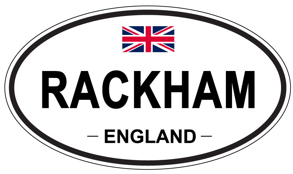 RACKHAM, England - Oval Magnet