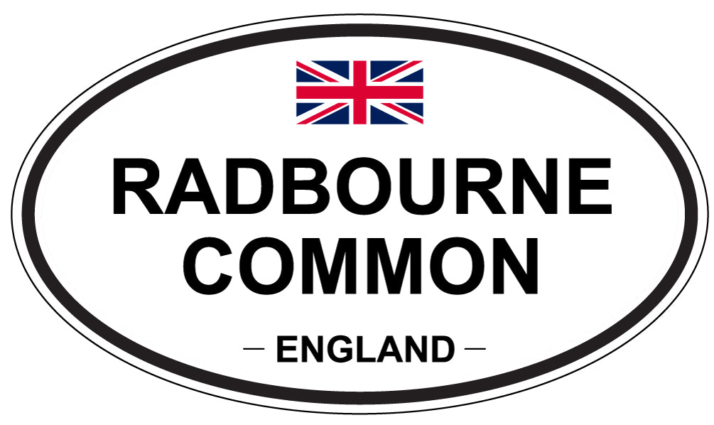 RADBOURNE COMMON, England - Oval Magnet