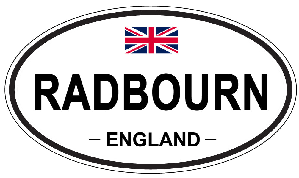 RADBOURN, England - Oval Magnet