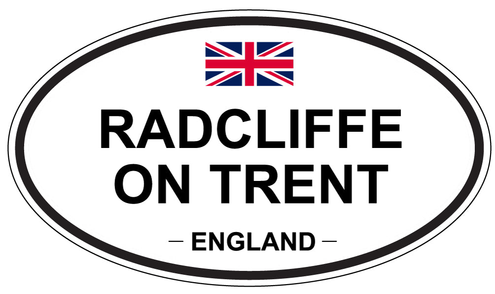RADCLIFFE ON TRENT, England - Oval Magnet