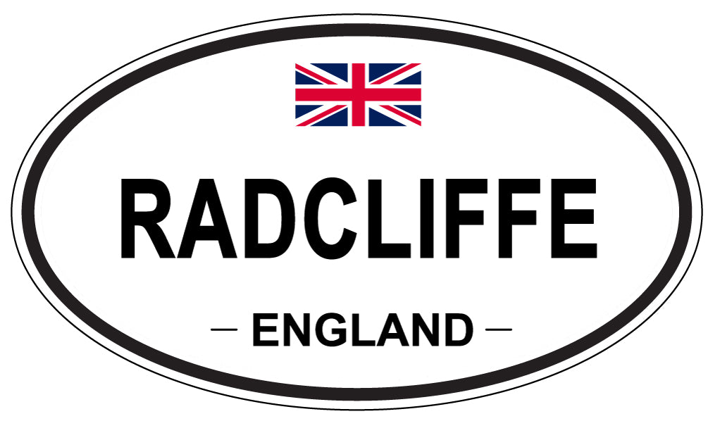 RADCLIFFE, England - Oval Magnet