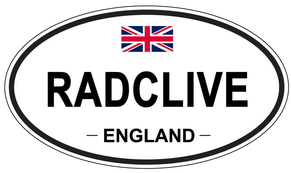 RADCLIVE, England - Oval Magnet