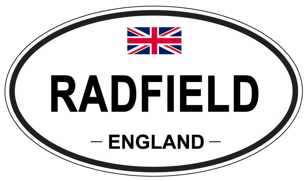 RADFIELD, England - Oval Magnet