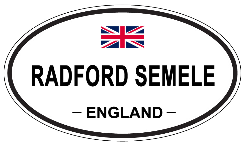 RADFORD SEMELE, England - Oval Magnet