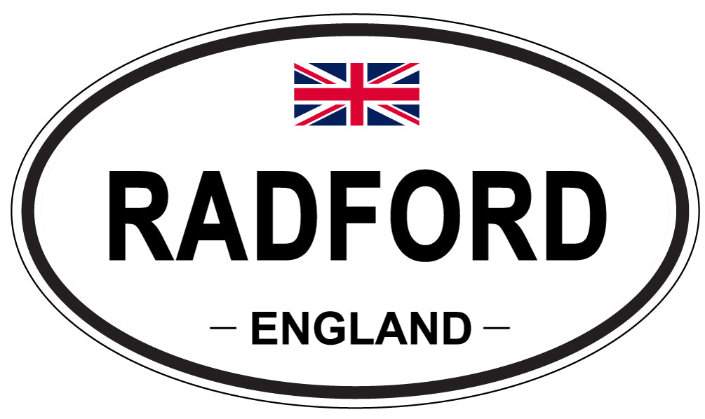 RADFORD, England - Oval Magnet