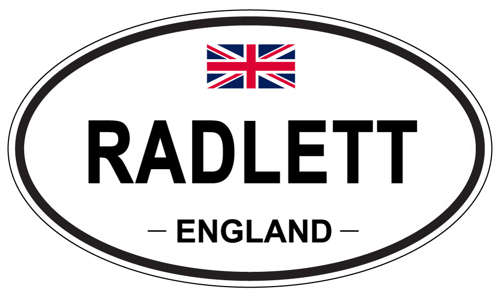 RADLETT, England - Oval Magnet