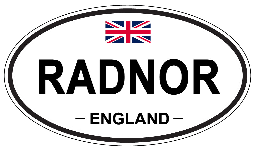 RADNOR, England - Oval Magnet
