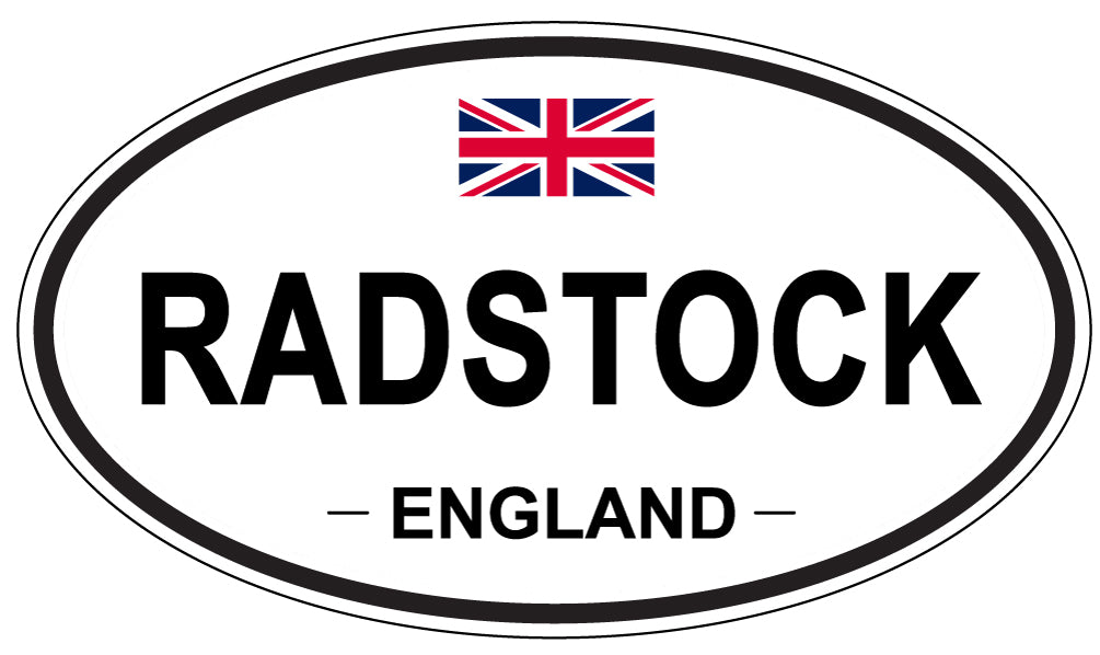 RADSTOCK, England - Oval Magnet