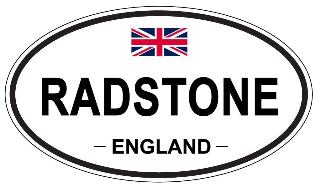RADSTONE, England - Oval Magnet
