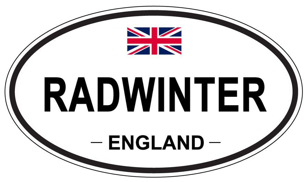 RADWINTER, England - Oval Magnet