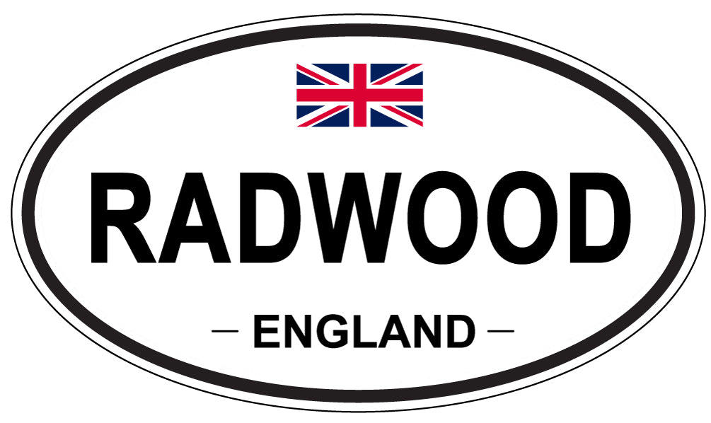 RADWOOD, England - Oval Magnet