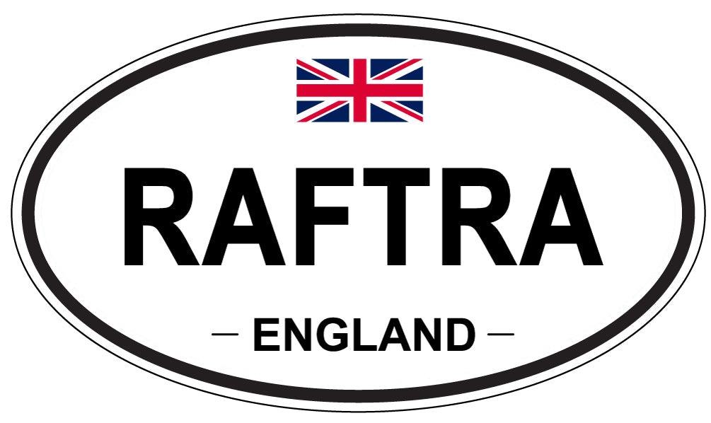 RAFTRA, England - Oval Magnet