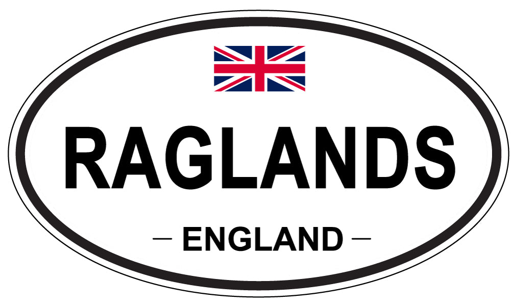 RAGLANDS, England - Oval Magnet
