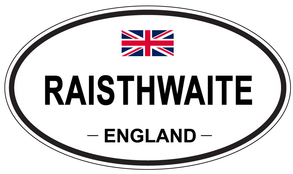 RAISTHWAITE, England - Oval Magnet