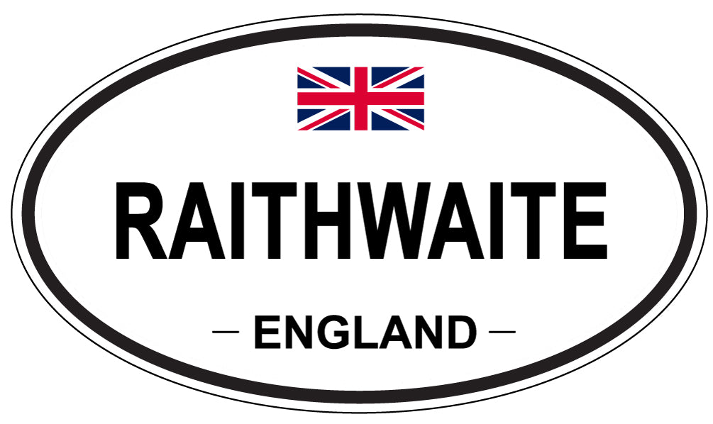 RAITHWAITE, England - Oval Magnet