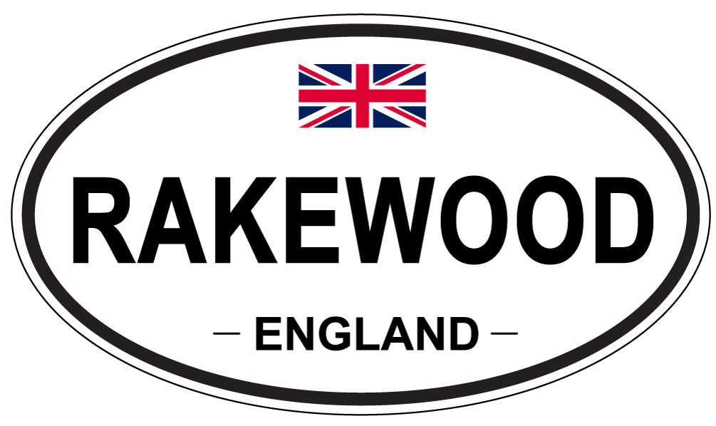 RAKEWOOD, England - Oval Magnet