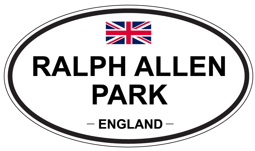 RALPH ALLEN PARK, England - Oval Magnet