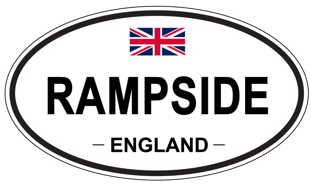 RAMPSIDE, England - Oval Magnet