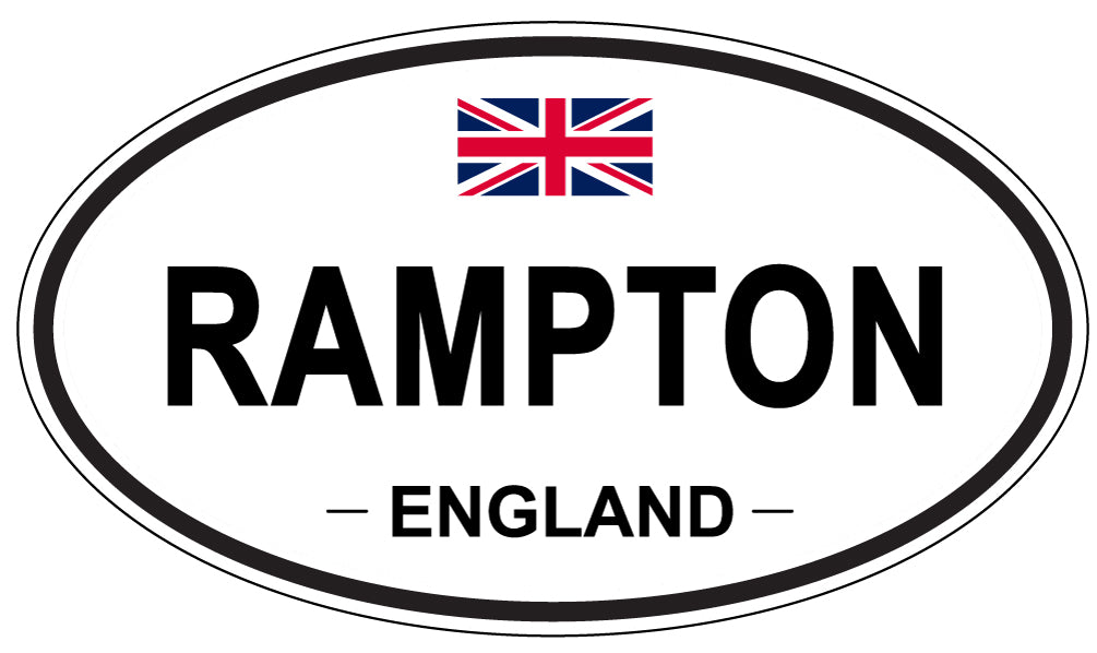 RAMPTON, England - Oval Magnet