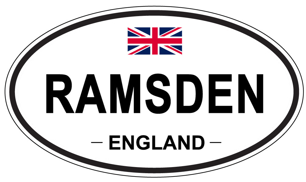 RAMSDEN, England - Oval Magnet