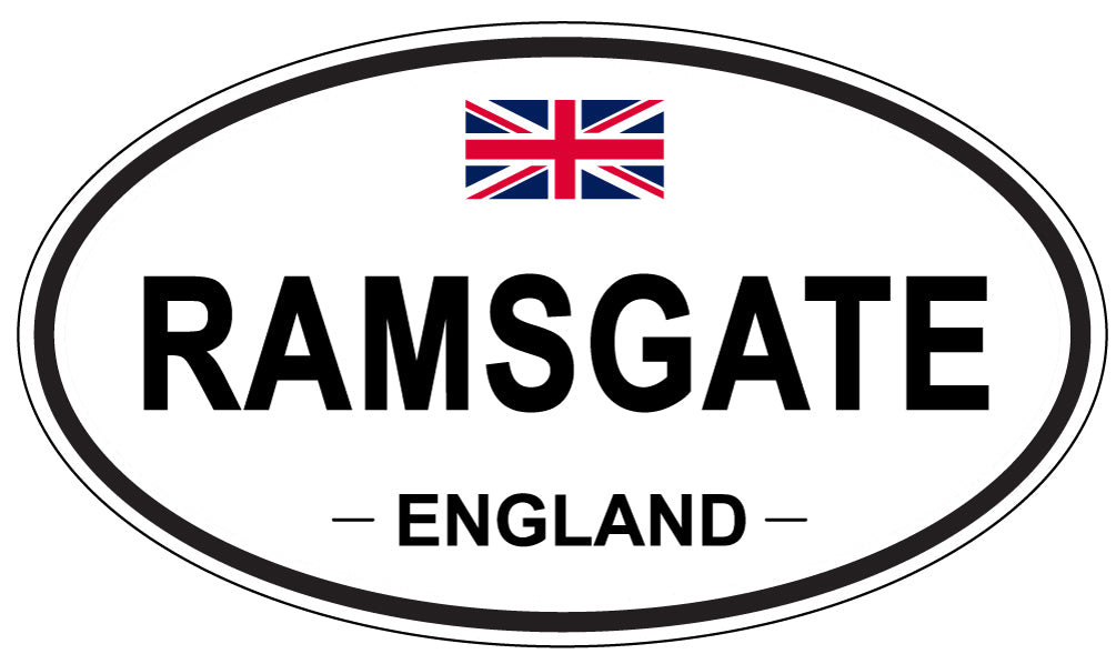 RAMSGATE, England - Oval Magnet