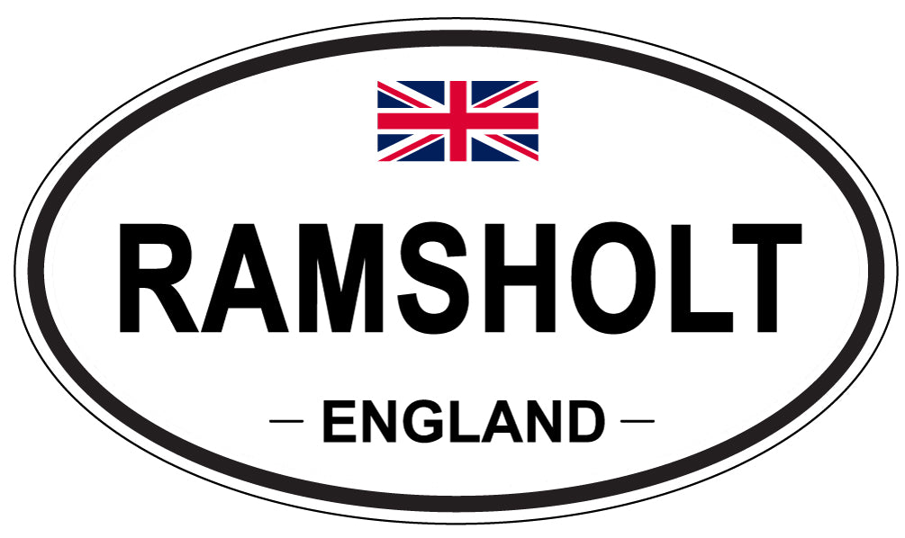 RAMSHOLT, England - Oval Magnet