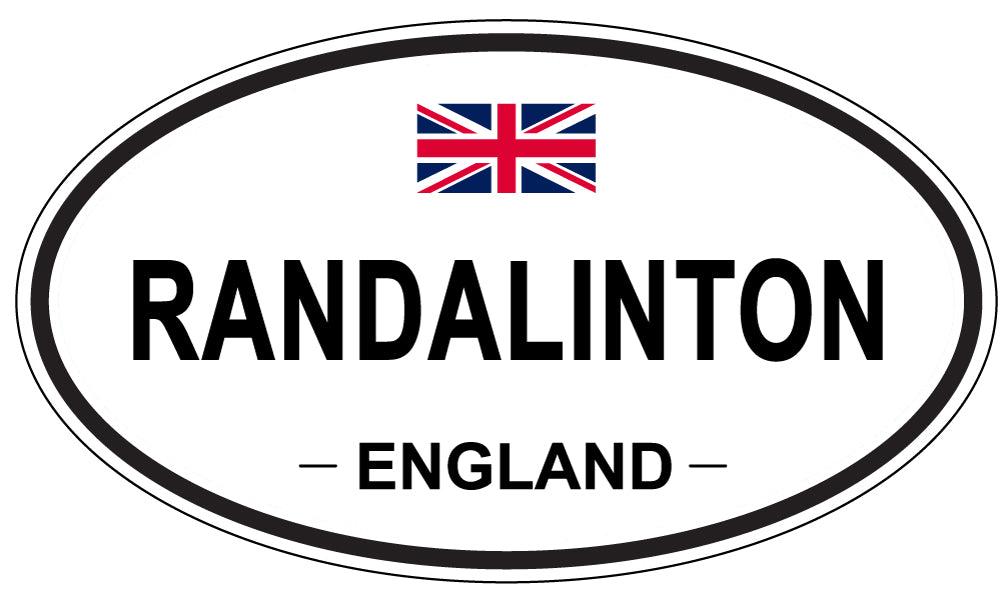 RANDALINTON, England - Oval Magnet