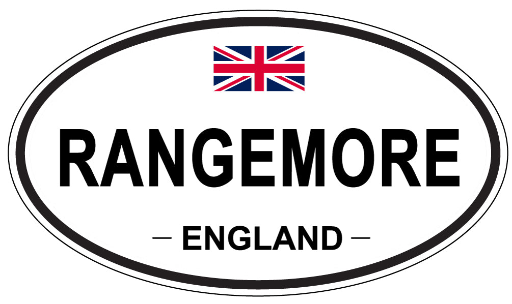 RANGEMORE, England - Oval Magnet