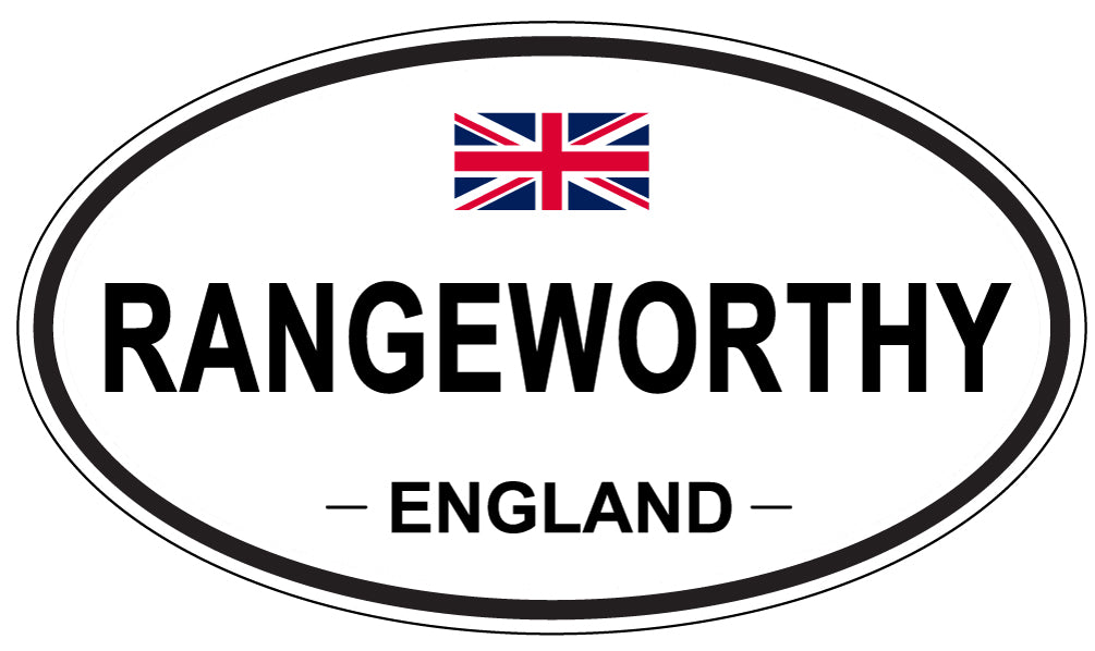 RANGEWORTHY, England - Oval Magnet