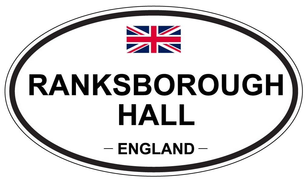 RANKSBOROUGH HALL, England - Oval Magnet