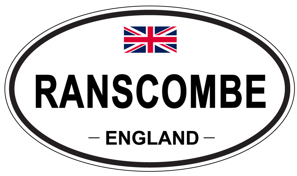 RANSCOMBE, England - Oval Magnet