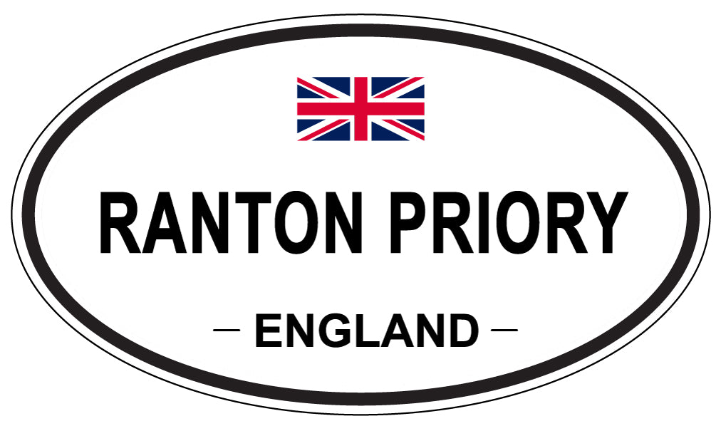 RANTON PRIORY, England - Oval Magnet