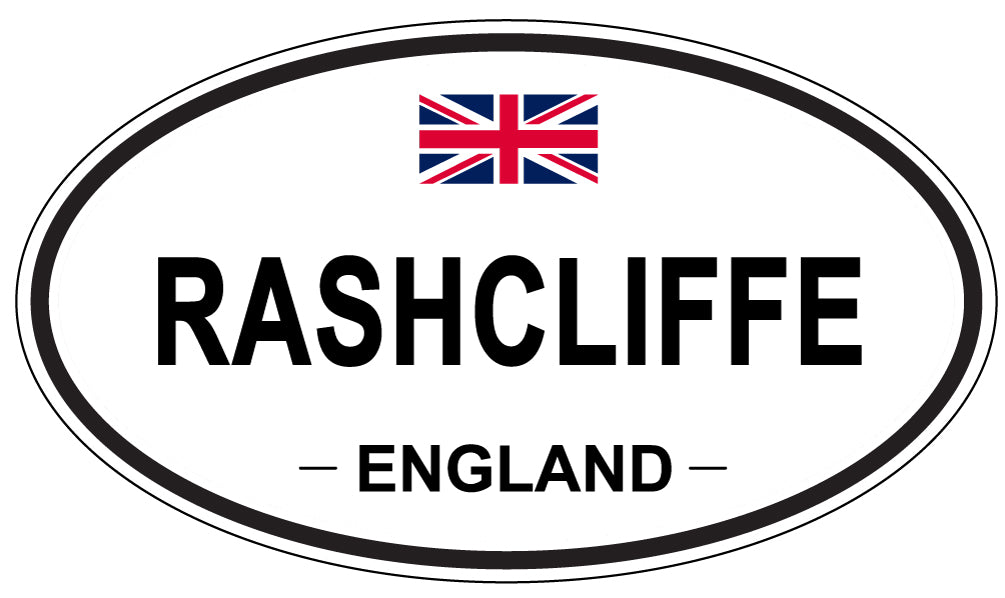 RASHCLIFFE, England - Oval Magnet
