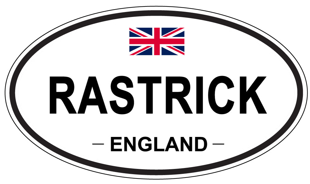 RASTRICK, England - Oval Magnet