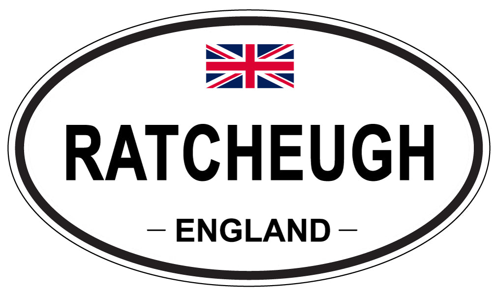 RATCHEUGH, England - Oval Magnet