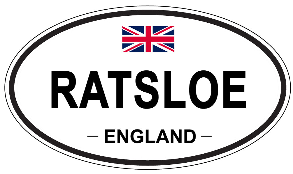 RATSLOE, England - Oval Magnet