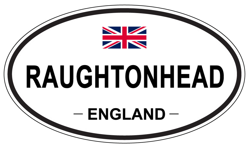 RAUGHTONHEAD, England - Oval Magnet