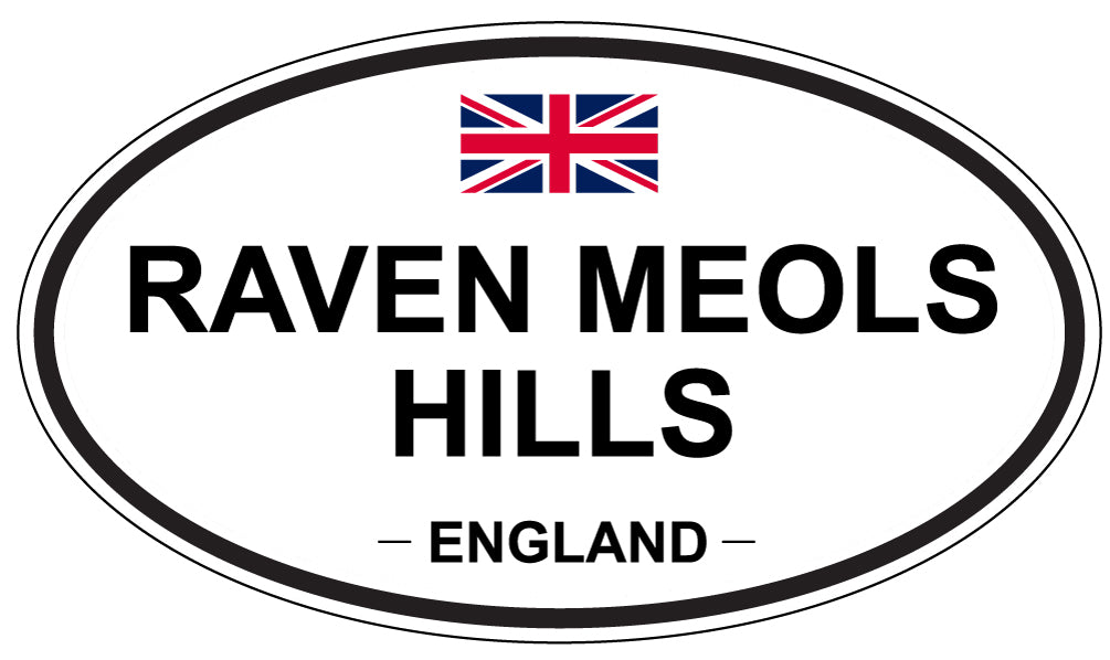 RAVEN MEOLS HILLS, England - Oval Magnet
