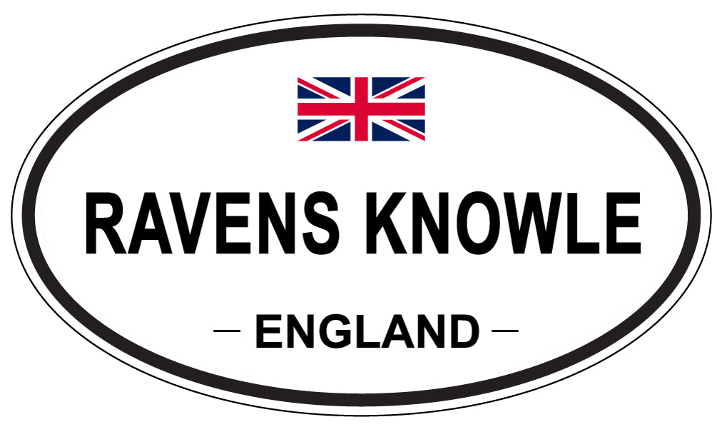 RAVENS KNOWLE, England - Oval Magnet