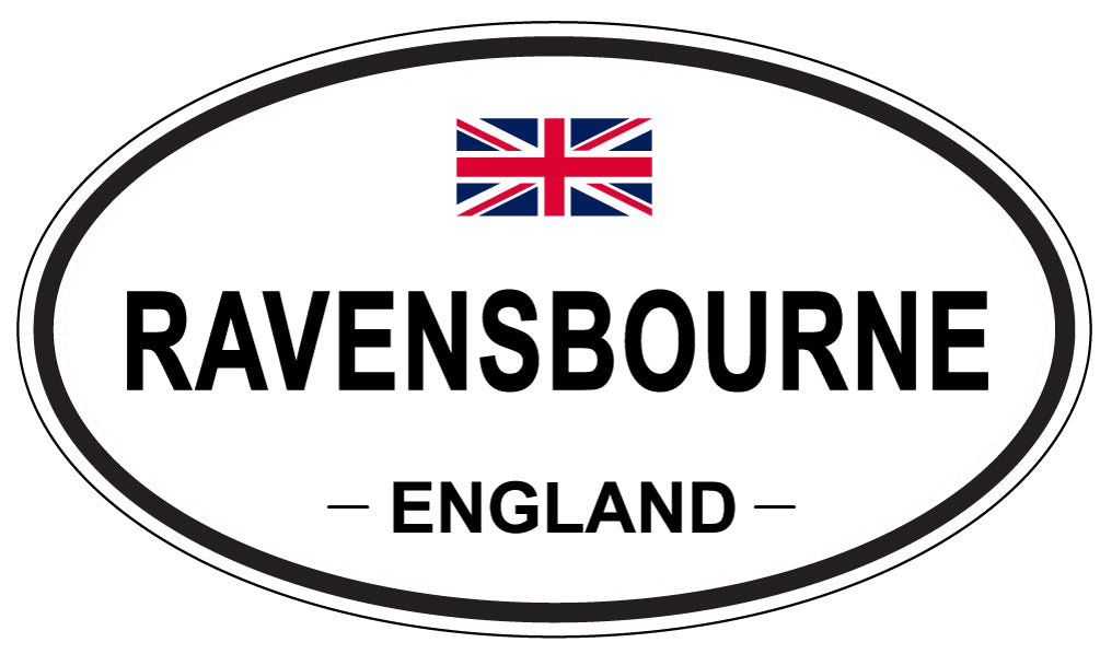 RAVENSBOURNE, England - Oval Magnet