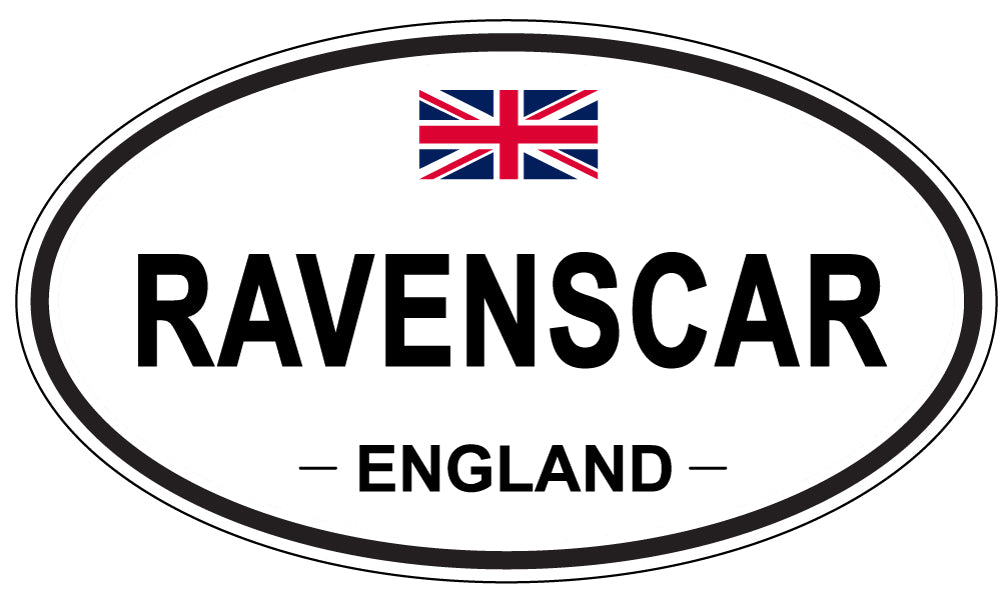 RAVENSCAR, England - Oval Magnet