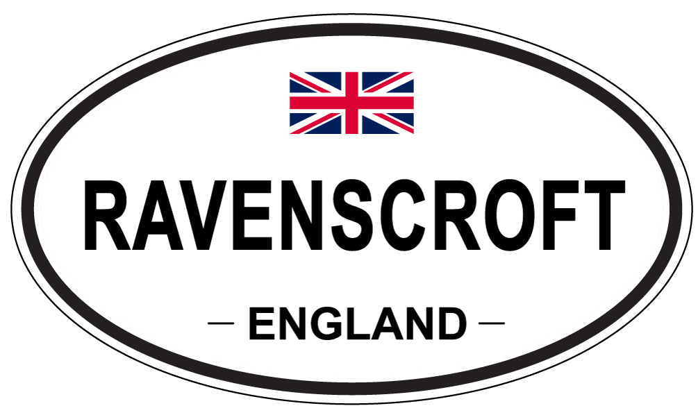 RAVENSCROFT, England - Oval Magnet